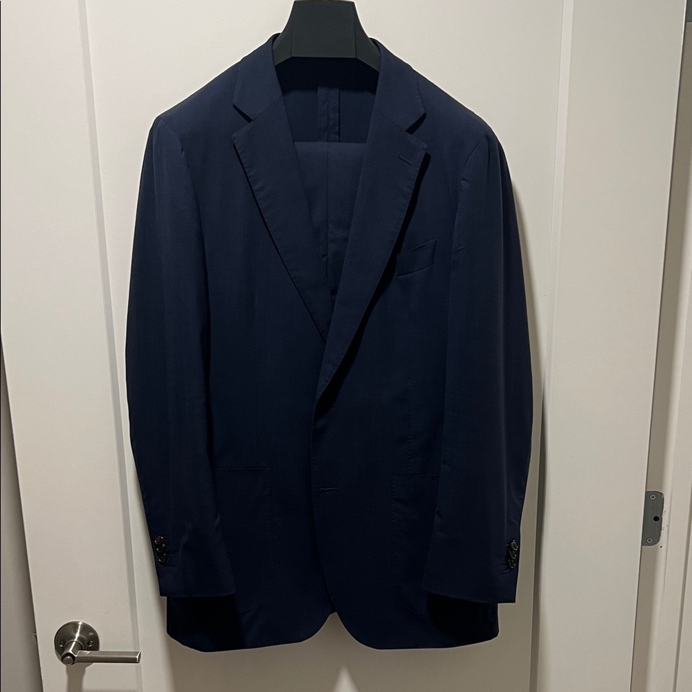 Men's Navy Traveler Suit